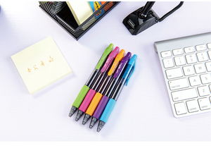 探索史泰博AH854E按動(dòng)式中性筆6色套裝 多彩書(shū)寫，品質(zhì)與價(jià)格的完美結(jié)合
