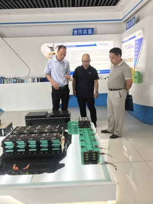 走訪添聯(lián)系 交流促合作 --汽機系領(lǐng)導(dǎo)走訪安徽巡鷹新能源科技